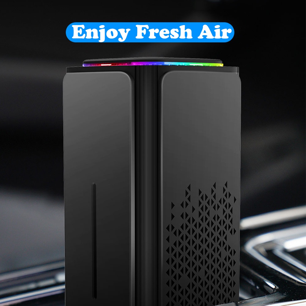 Air Purifier Aroma HEPA PM2.5 Penghilang Bau Bakteri Asap Formaldehida Untuk Mobil