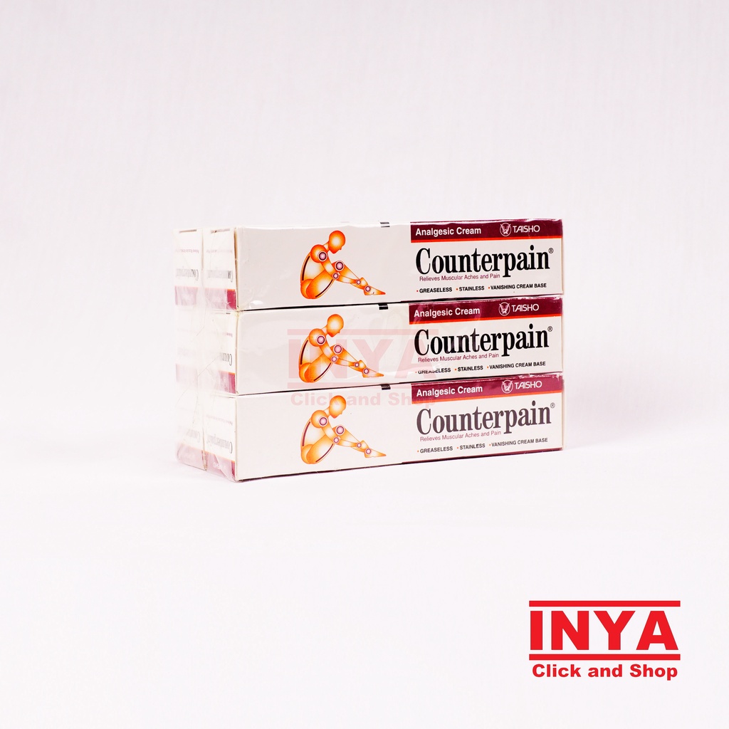 COUNTERPAIN 15gr ANALGESIC CREAM TAISHO - KRIM PEREDA NYERI OTOT