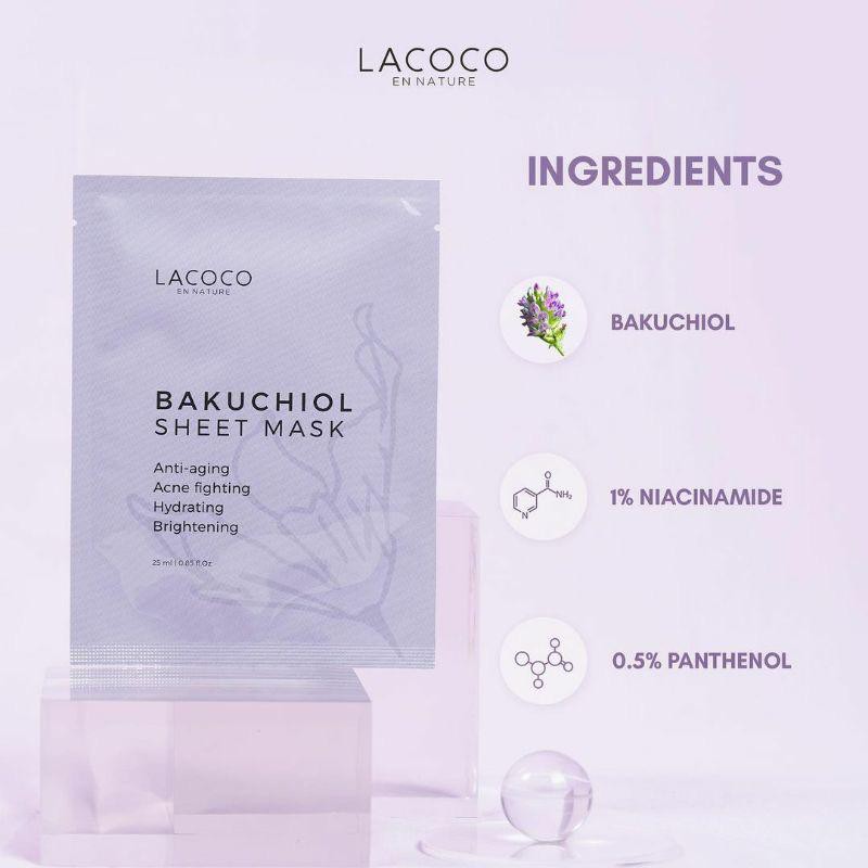 LACOCO Bakuchiol Sheet Mask