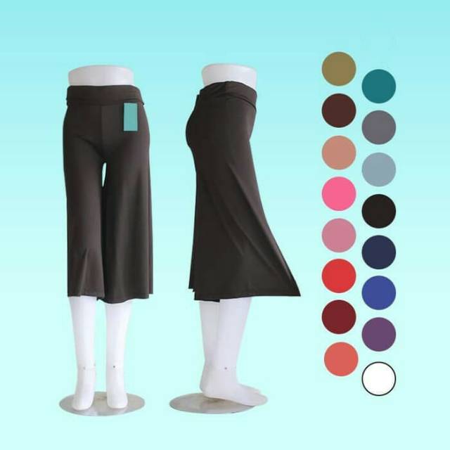 Kulot pendek jumbo /celana kulot pendek / kulot pendek polos jumbo
