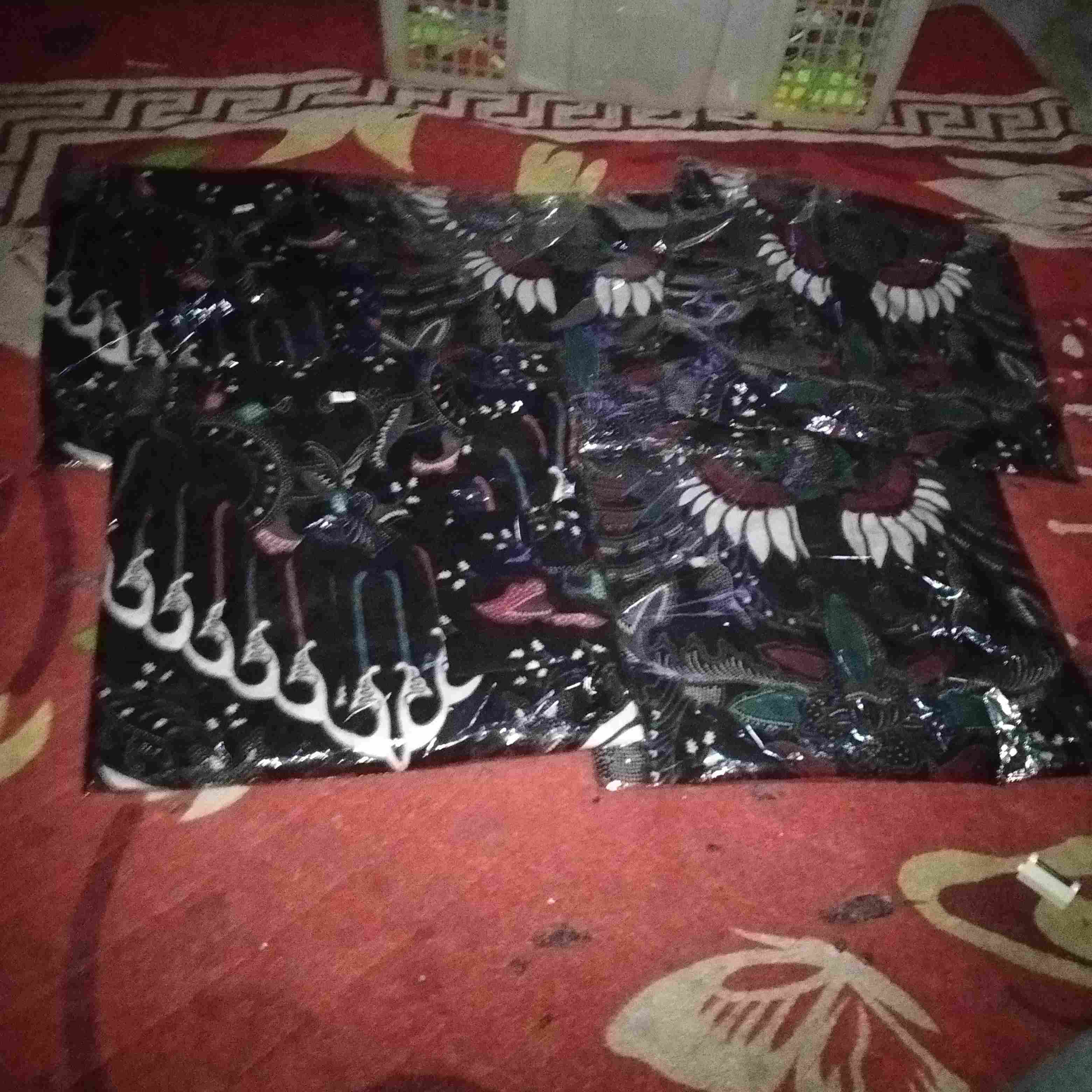 Batik Couple Keluarga Sania Ruffle Ori Ndoro Jowi Dnt Kupu Kupu Abu