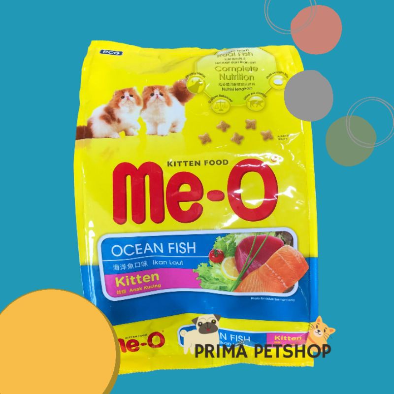 Me-O Meo kitten cat food 1kg freshpack makanan anak kucing kering