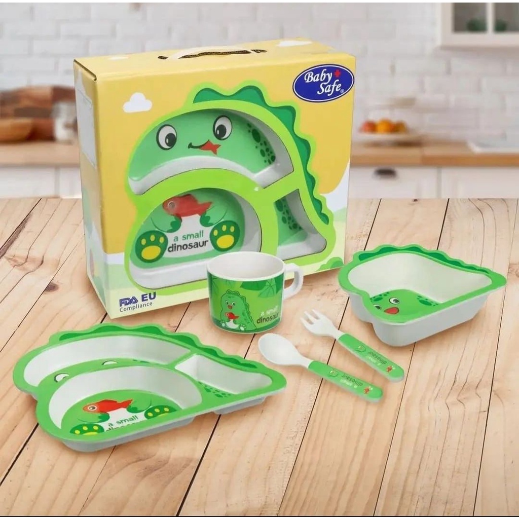 Feeding Set Baby Safe / Alat Makan Bayi