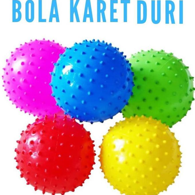 ~ BANTING HARGA MAINAN ANAK COWOK~ MAINAN BOLA KARET DURI MAINAN ANAK KORTING