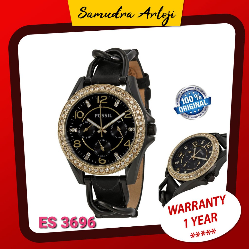 Jam Tangan Wanita FOSSIL ES 3696 Original