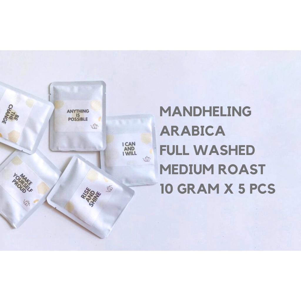 

Mandheling Full Washed Kopi Arabica Rumacoffee 5 Sachet x 10 gram