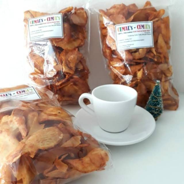 

Keripik Singkong Pedas Balado 250gr