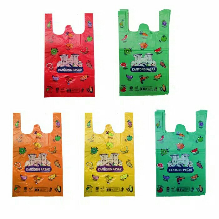Kantong Plastik Kresek Hd Pasar Ukuran 28