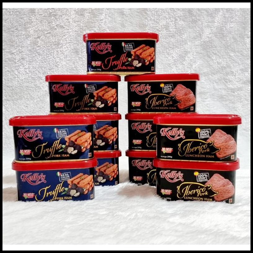 

Kelly'S Iberico Pork Luncheon Ham/Truffle Pork Ham Maling Singapore 200Gr