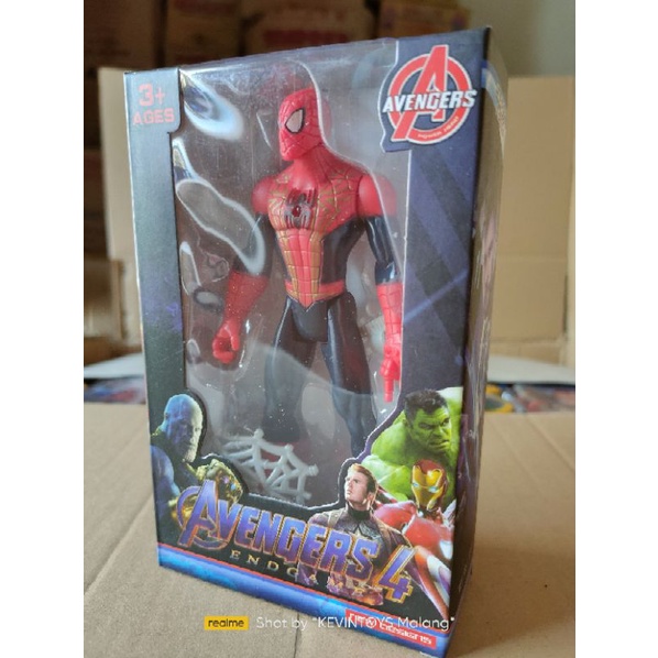 2161  MAINAN ROBOT AVENGERS 1PCS NYALA LED KEMASAN BOX / MAINAN ROBOT SUPER HERO AVANGER 4 END GAME