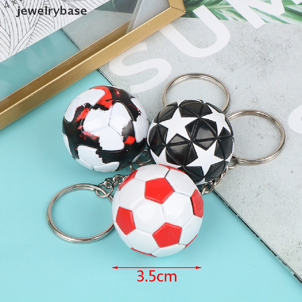 Gantungan Kunci Bentuk Bola Sepak 3D Bahan Kulit PU Untuk Suvenir