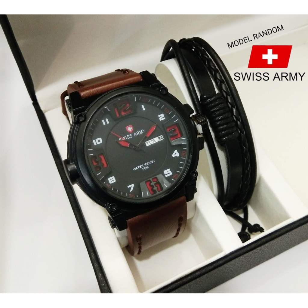 JAM PRIA PAKET GELANG COD