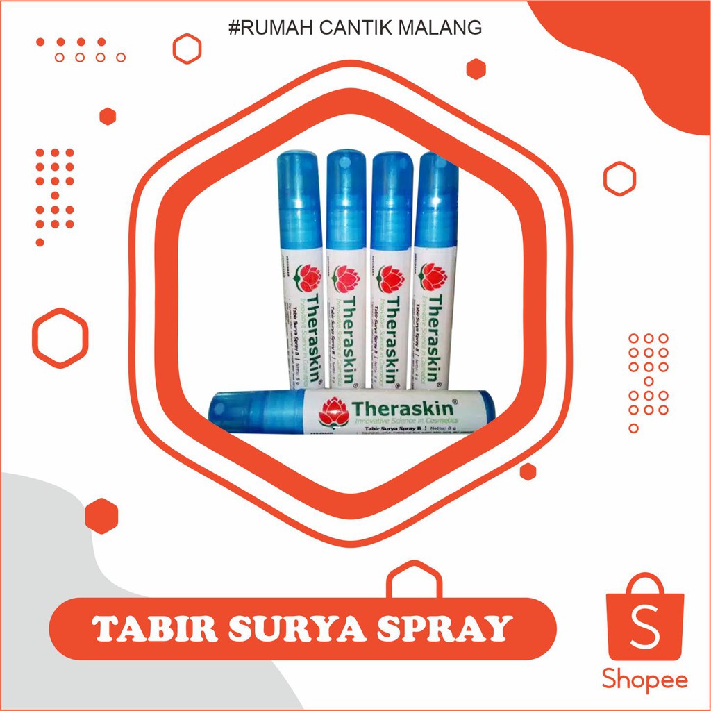 THERASKIN TABIR SURYA SPRAY / SUNCARE SPRAY /CREAM SIANG /SUNBLOCK