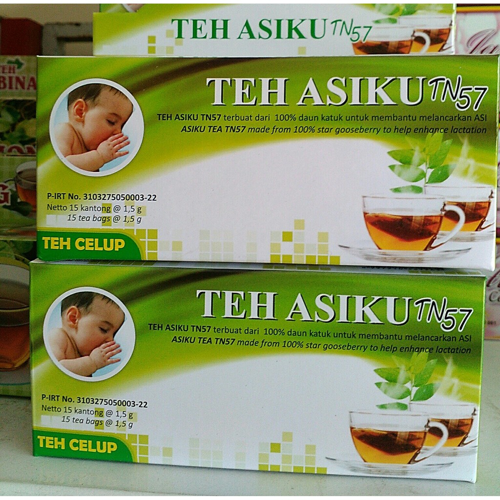 

[Paket 2 Box] Teh Asiku Teh Celup Booster AsiToga Nusantara Isi 20 Bag|Teh Celup Pelancar Asi