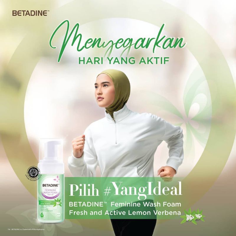 BETADINE FEMININE WASH FOAM - SABUN KEWANITAAN DENGAN PREBIOTIC