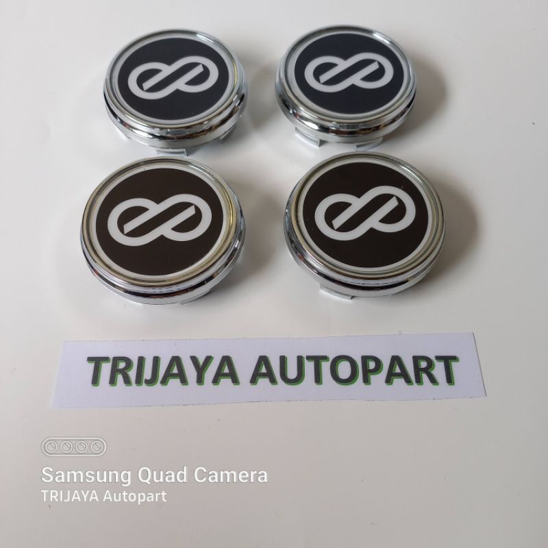 tutup velg dop roda dop velg wheel dop motif logo enkei
