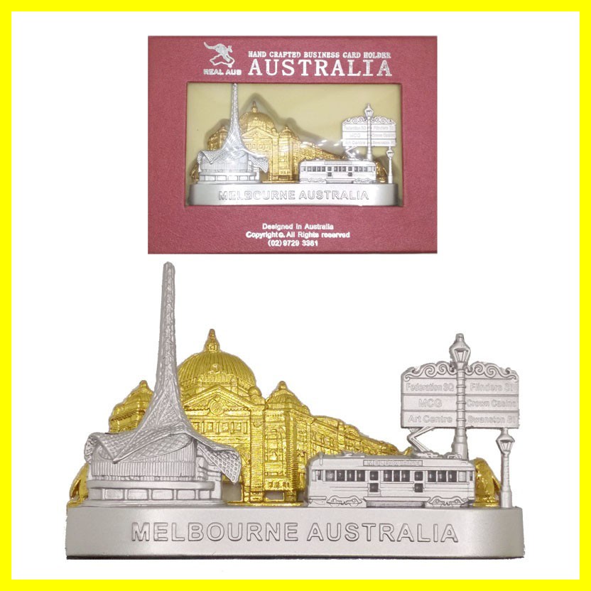 

Souvenir Oleh2 Oleh Oleh Mancanegara Tempat Kartu Nama Name Card Holder Melbourne Australia Aussie