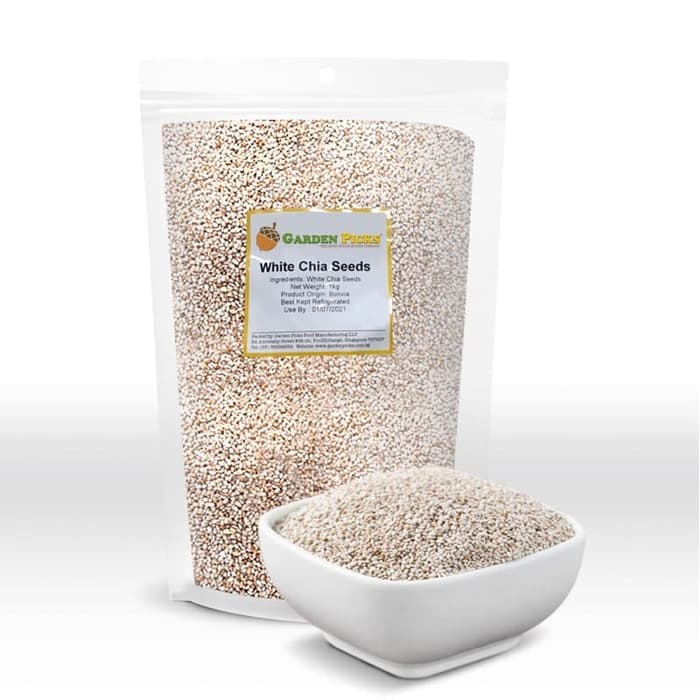 

PROMO SPESIAL - GARDEN PICKS WHITE CHIA SEED 1KG