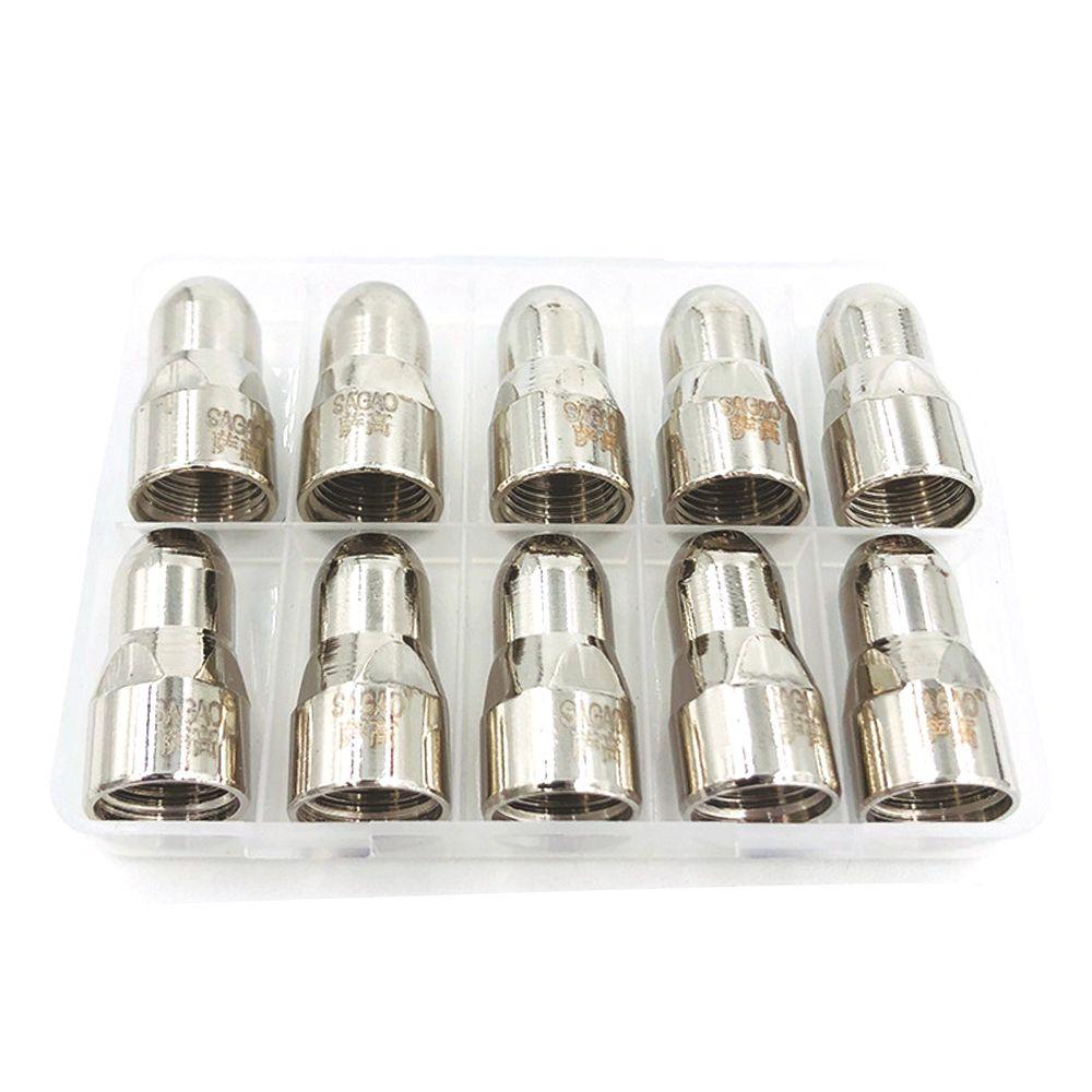 Populer 4pcs Kit Perakitan Obor Las Plasma Aksesori Tukang Las 2.0 Hafnium Alat Solder Kawat Nozzle Menebal Dengan Elektroda