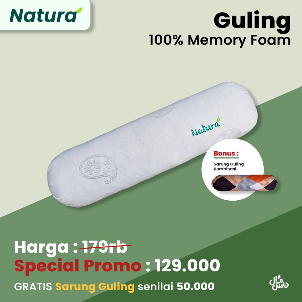 Guling Kesehatan Memory Foam Untuk Kesehatan Tubuh