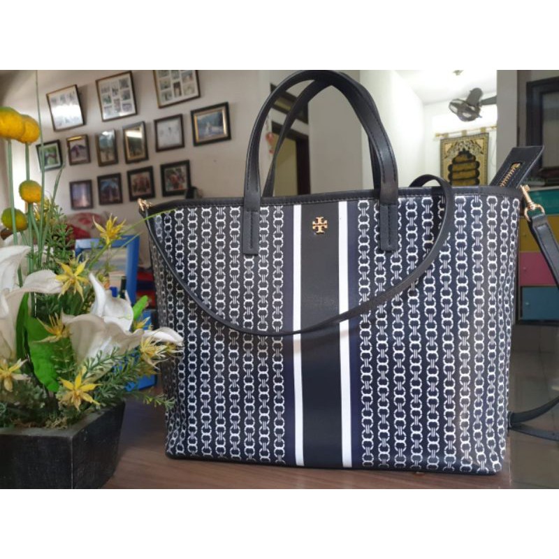 Tas Tory Burch Gemini Black glossy