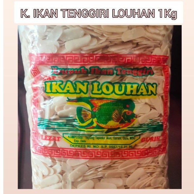 

Kerupuk Ikan Tenggiri Louhan Mentah 1Kg