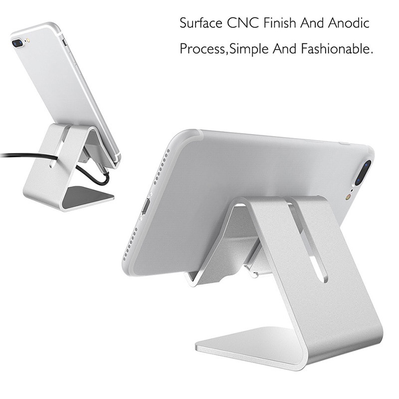 2021 Phone Holder Stand Mobile Smartphone Support Tablet Stand for IPhone Desk Cell Phone Holder Stand Portable Mobile Holder