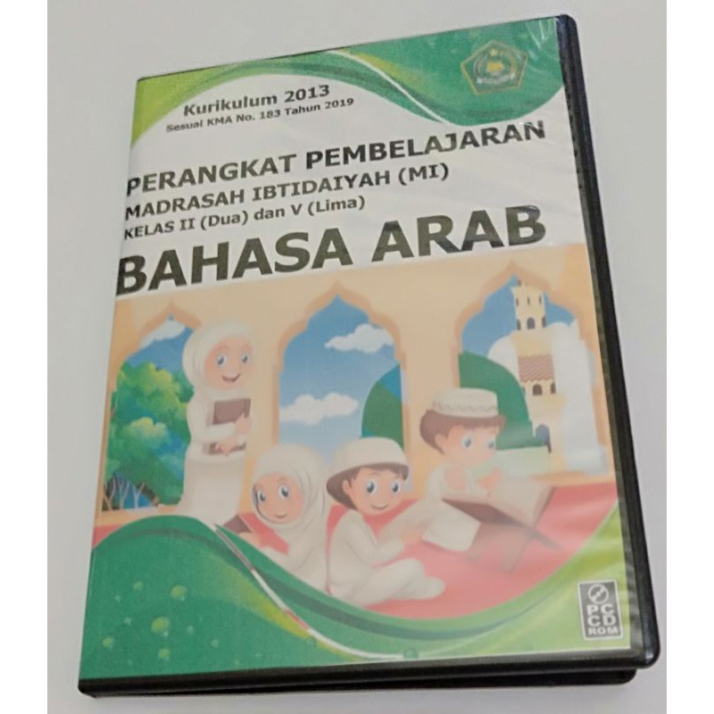 CD RPP MI Bahasa Arab Kelas 2 & 5 Sesuai KMA 183 2019 RPP 1 LEMBAR DARING LURING semester 1 dan 2
