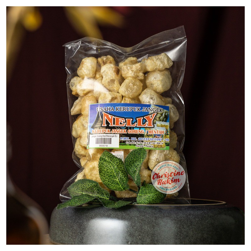 

Kerupuk Kulit / Jangek Goreng Kecil Nelly