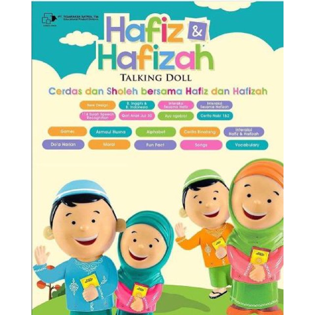 Jual Hafiz dan hafizah talking doll new version billingual Shopee