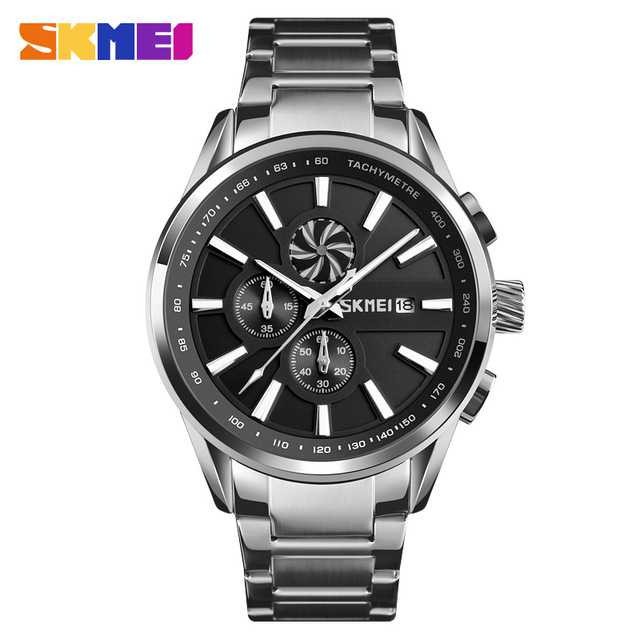 Jam Tangan Pria Skmei 9175 Jam Tangan Skmei Jam Tangan Rantai Jam Tangan Cowok Stainless Jam SKMEI