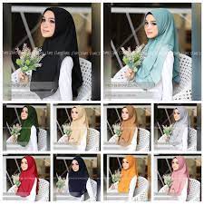 ORIGINAL FLOW} Jilbab/Hijab Instan Khimar Flow Midi