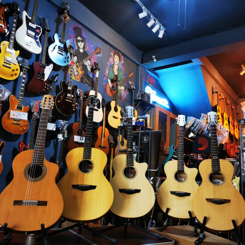 Gitar GENTA Full Solid original termurah