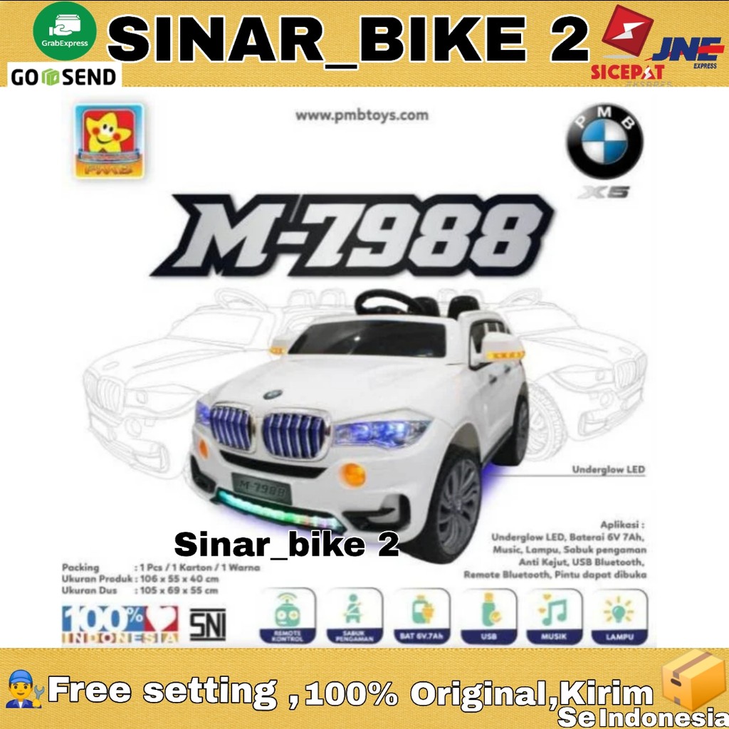 Mainan Anak Mobil Aki PMB M-7988