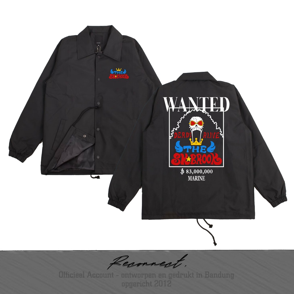 Reconnect Coach Jacket One Piece Soul King Brook - Unisex