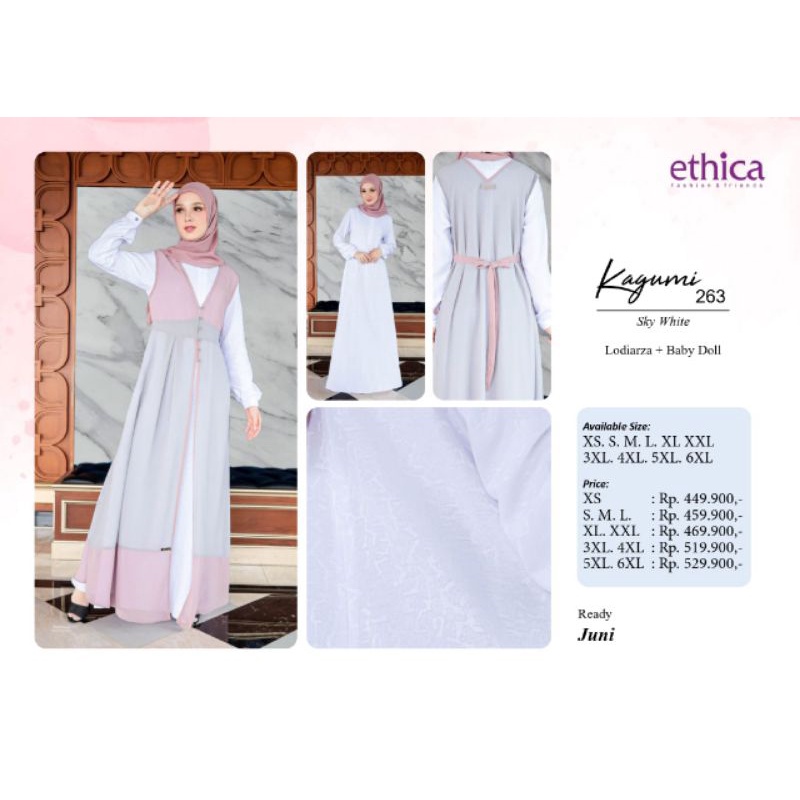 Baju Gamis Ethica Kagumi 263