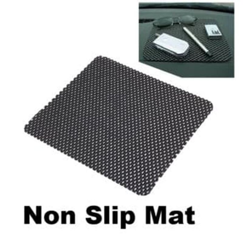 DASHMAT Dashboard Anti Slip Mat Hitam / Non Slip Mat Anti Slip 21X30