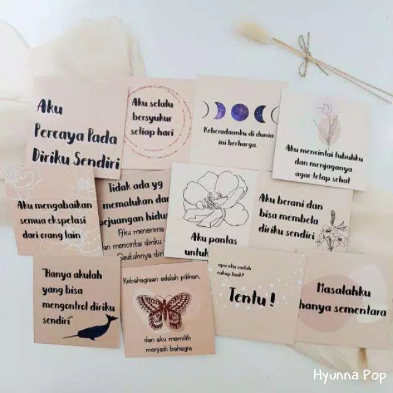 

Self Affirmation Square Card