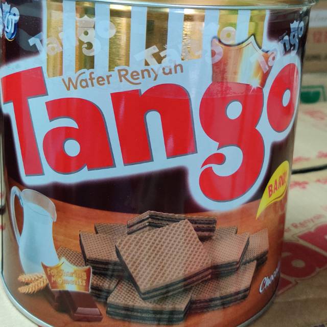 

Wafer Tango Kaleng Rasa Coklat 315gr Murah Ready