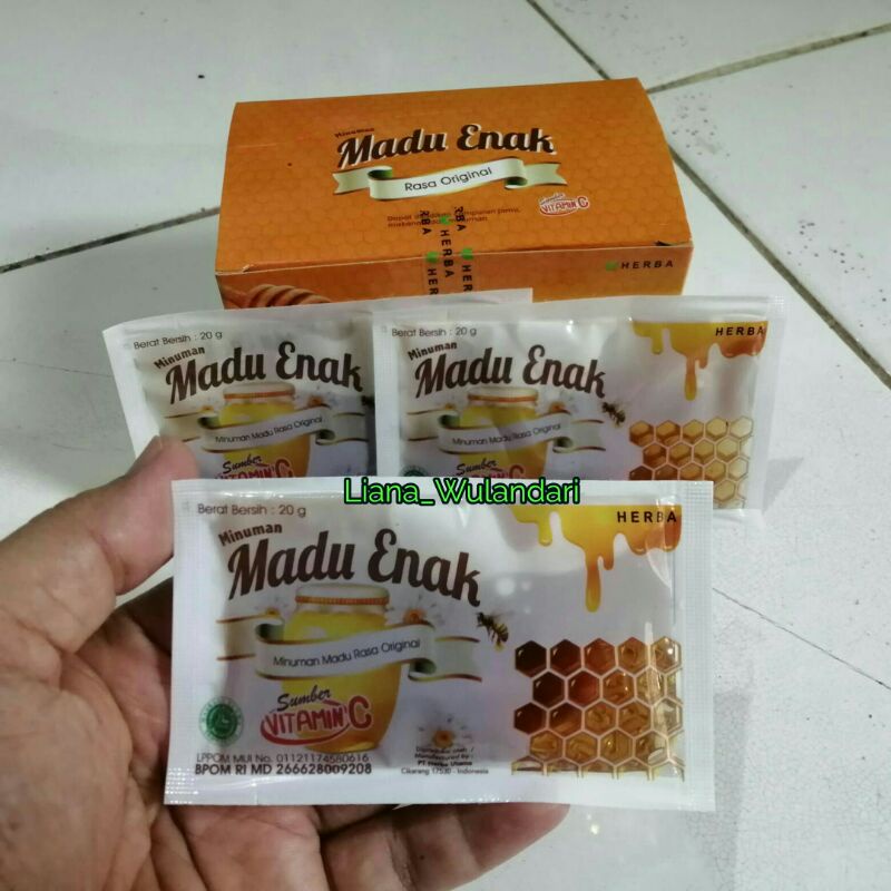 

MADU ENAK STICK / MADU ANAK SACHET MURAH