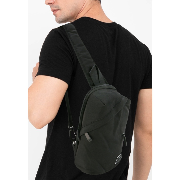 Tas Hush Puppies ORIGINAL 85092 Selempang Slempang Slingbag Sling Bag Bahu Ori Branded Asli Pria Cow