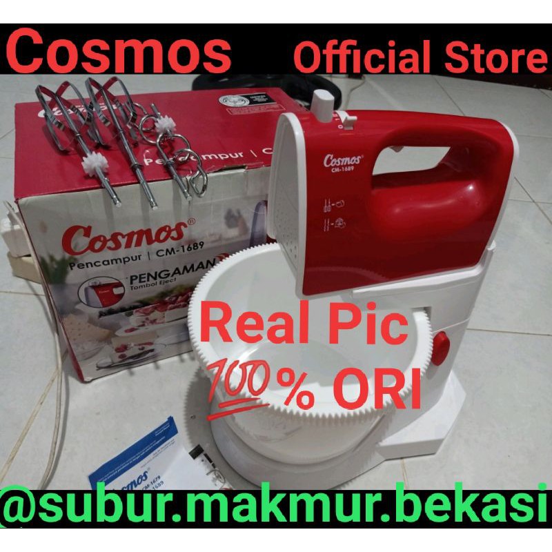 Mixer Stand Cosmos Merah Putih CM-1689