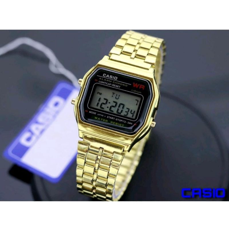 Jam Tangan_Casio_Pria Wanita Terlaris Stainliss