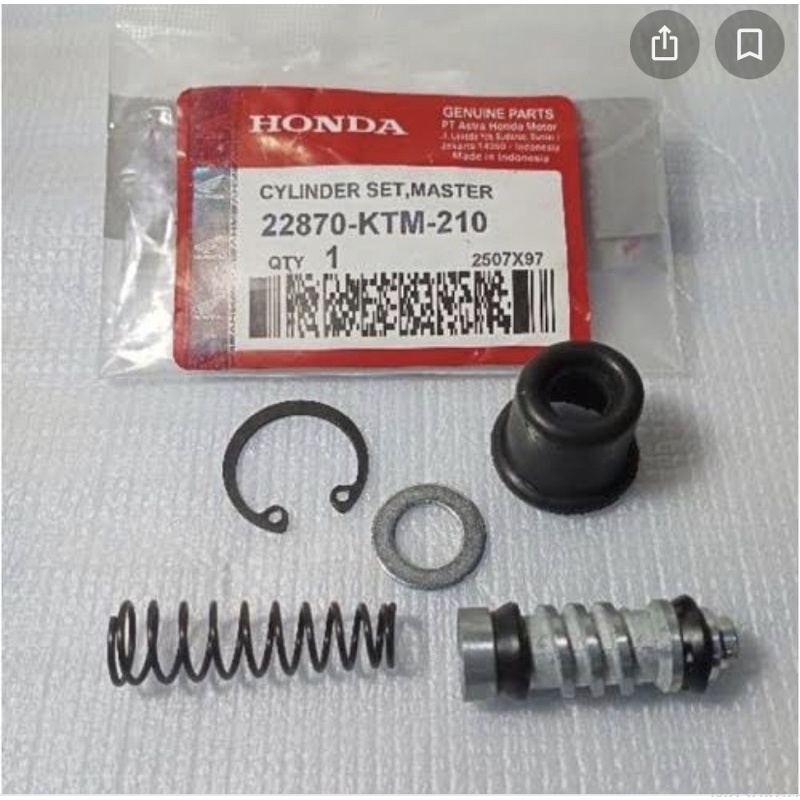 SEAL SIL MASTER REM BELAKANG SUPRA X 125 MEGAPRO TIGER CS 1 SONIC CBR