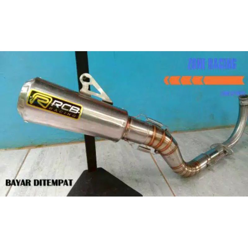 knalpot drag rcb Mio sporty Beat karbu dll