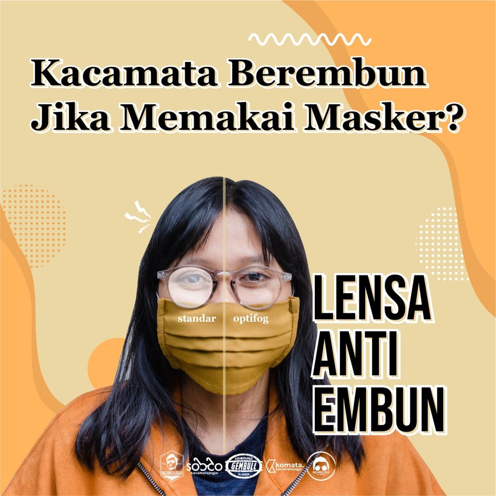 Lensa Optifog Anti Embun Kacamata Jogja