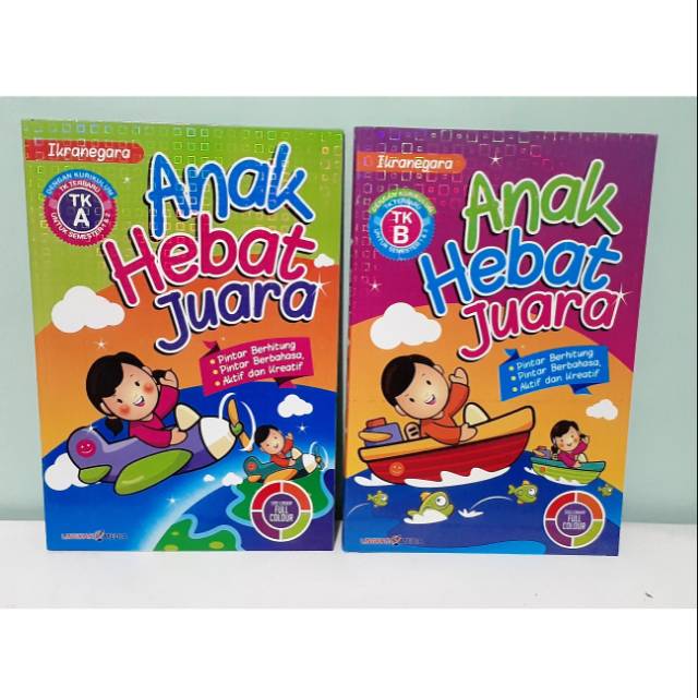 BUKU TK - ANAK HEBAT JUARA  TK A / B  - BUKU ANAK