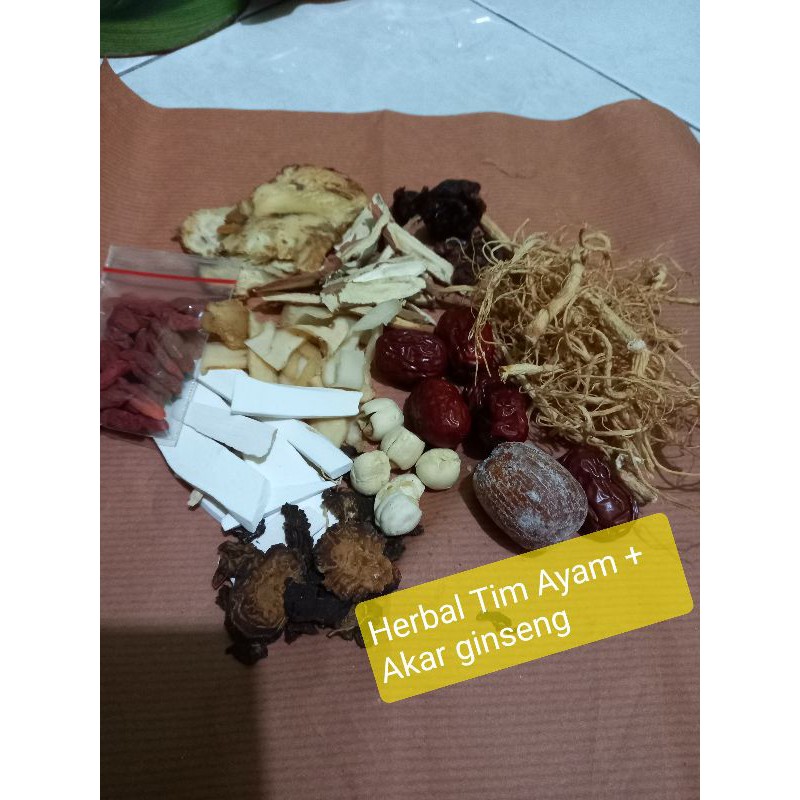 

Herbal Tim Ayam Komplit + Akar Ginseng