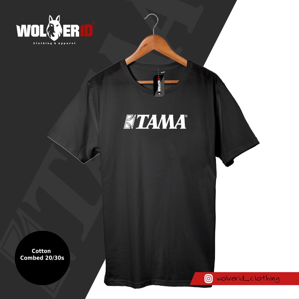 Kaos Tama baju untuk main Music Drum Katun Combed