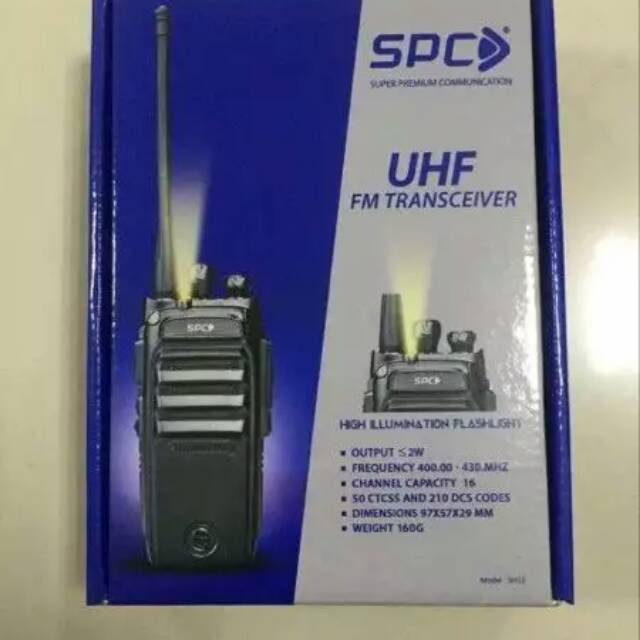 Handy Talky SPC / HT SPC SH10 UHF FM Transceiver